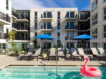 Pool deck